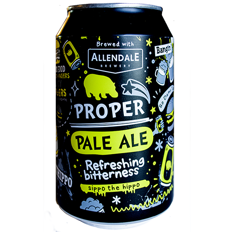 Fat Hippo Proper IPA 4% Case of 12 x 330ml